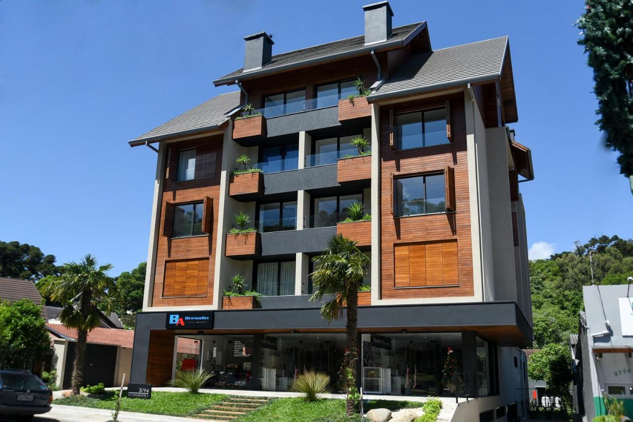 Rosa Edificio Victoria Apartment Gramado Exterior photo